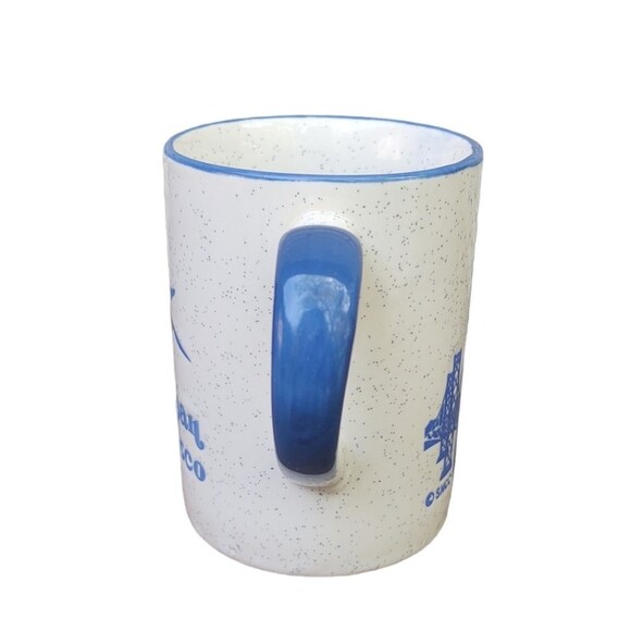 Vintage San Francisco Souvenir Mug Speckled Stoneware 80s Golden Gate Bridge - Picture 6 of 10